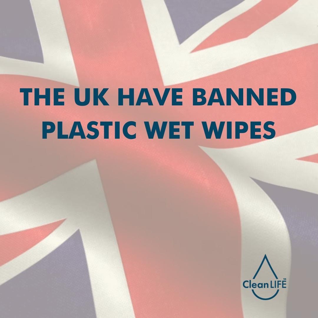 Why UK have banned plastic wet wipes