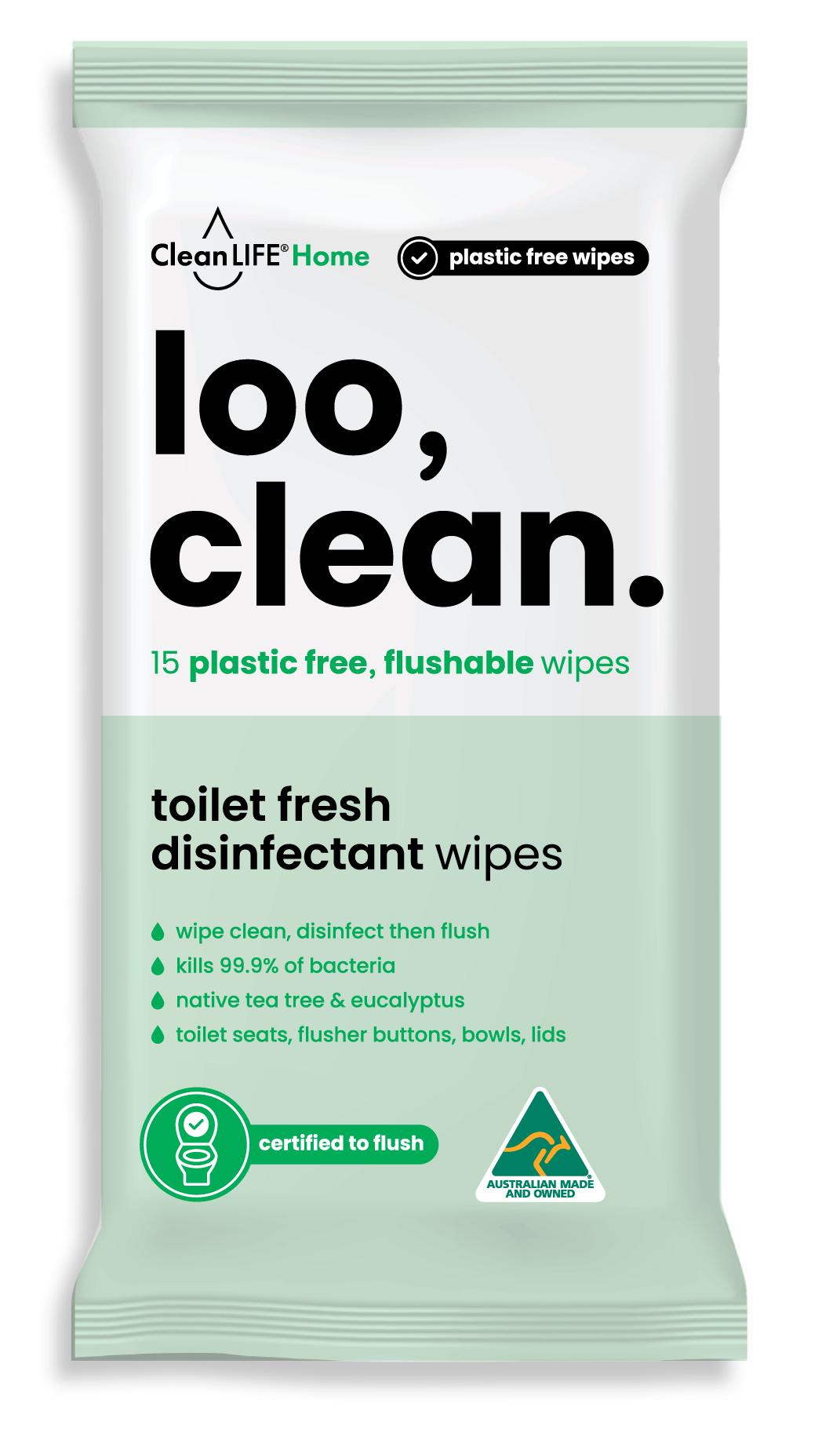 loo, clean.