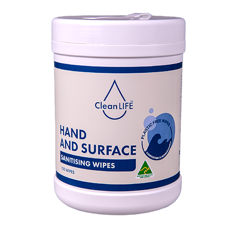 Hand and Surface Canister | 150 Wipes