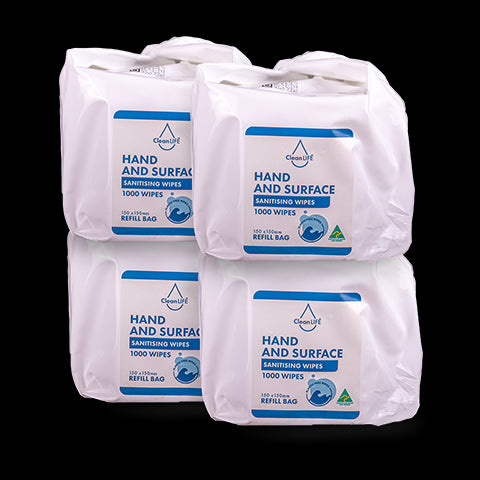 Hand and Surface Wipes Refill | 1000 Wipes