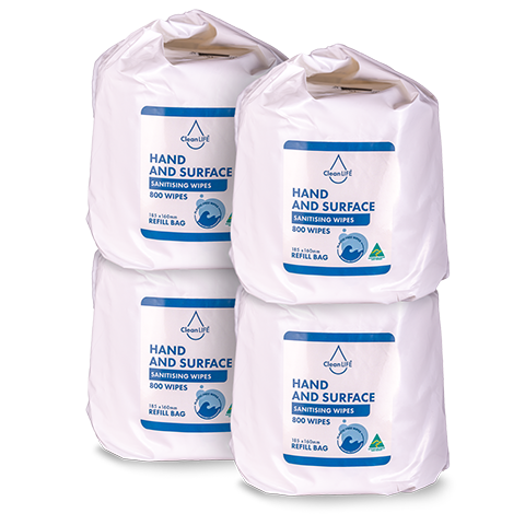Hand and Surface Wipes Refill | 800 Wipes