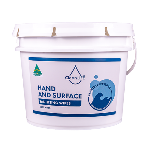 CleanLIFE hand and surface tub 1000 wipes