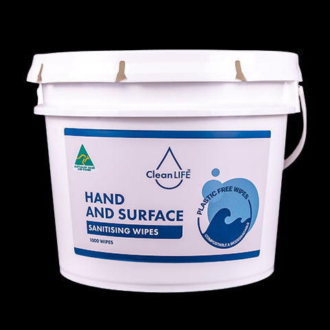 CleanLIFE hand and surface tub 1000 wipes