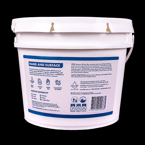 Hand and Surface Wipes Tub