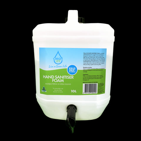 Hand sanitiser foam 10L refill | CleanLIFE